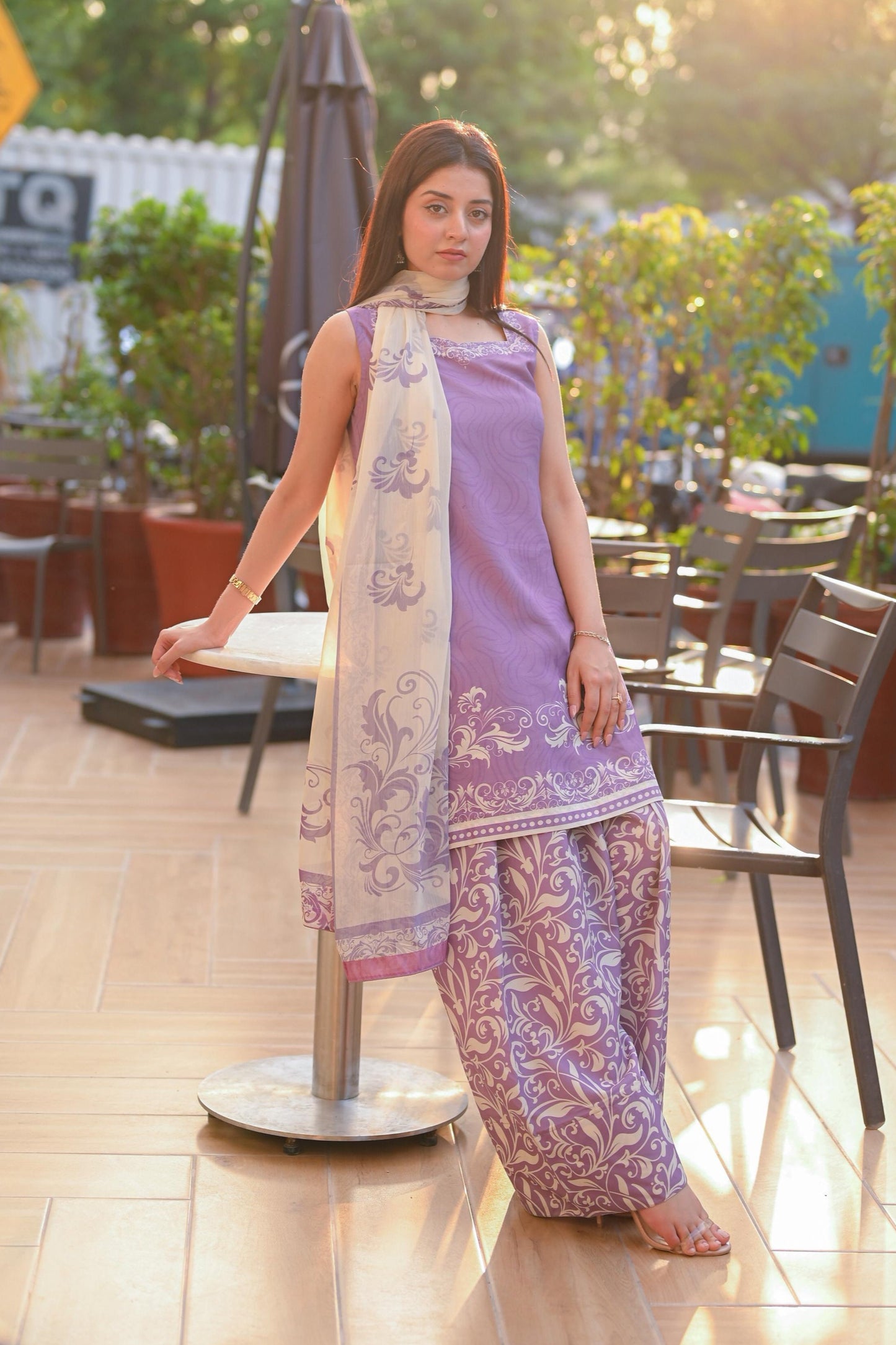 Lavender Whimsy (Stitched)