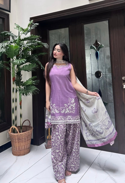 Lavender Whimsy (Stitched)