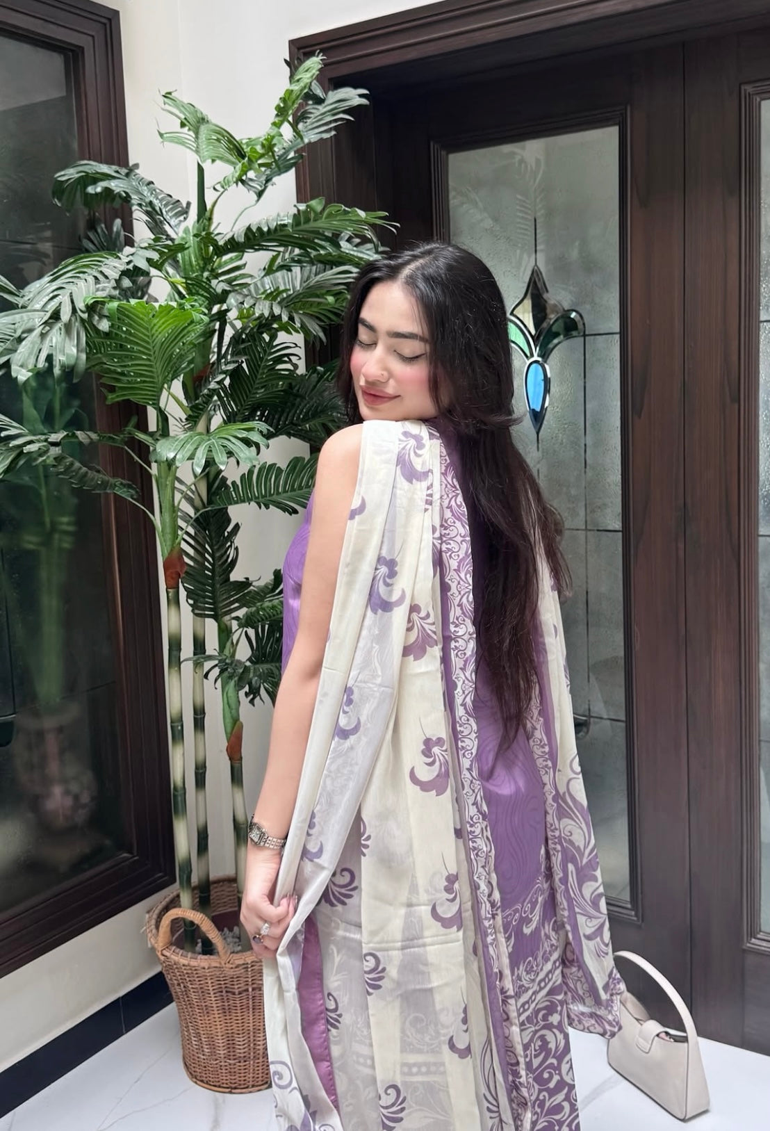 Lavender Whimsy (Stitched)