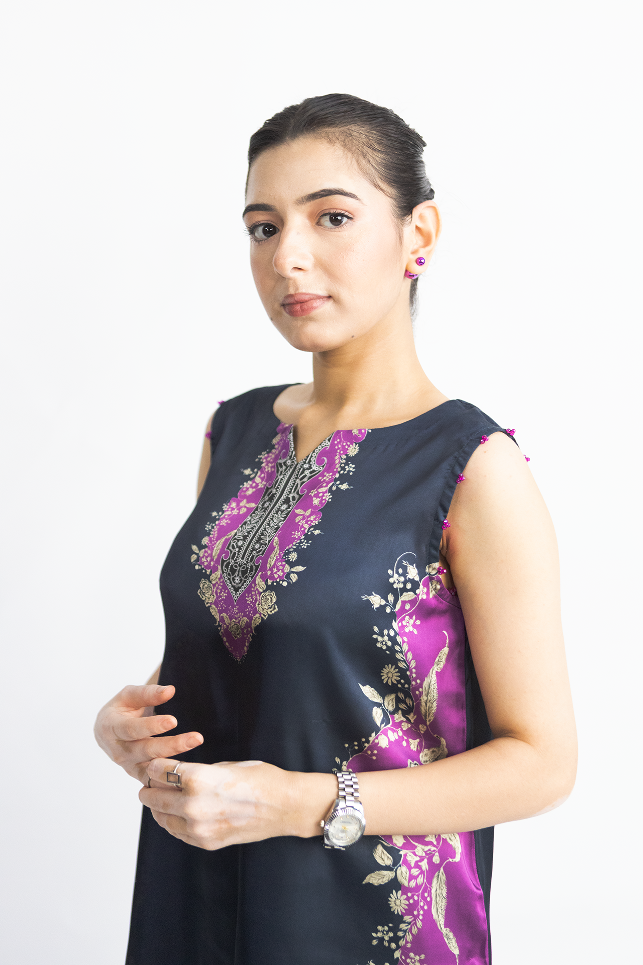 Midnight Blossom (Stitched 2-Piece)