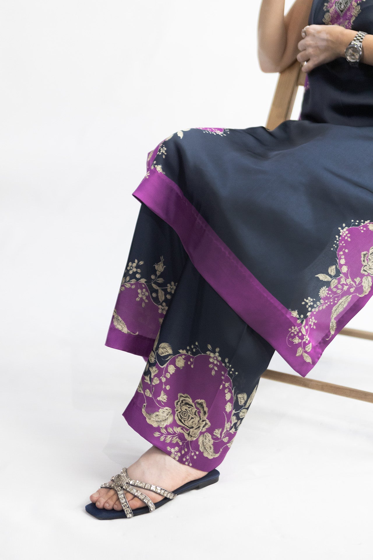 Midnight Blossom (Stitched 2-Piece)