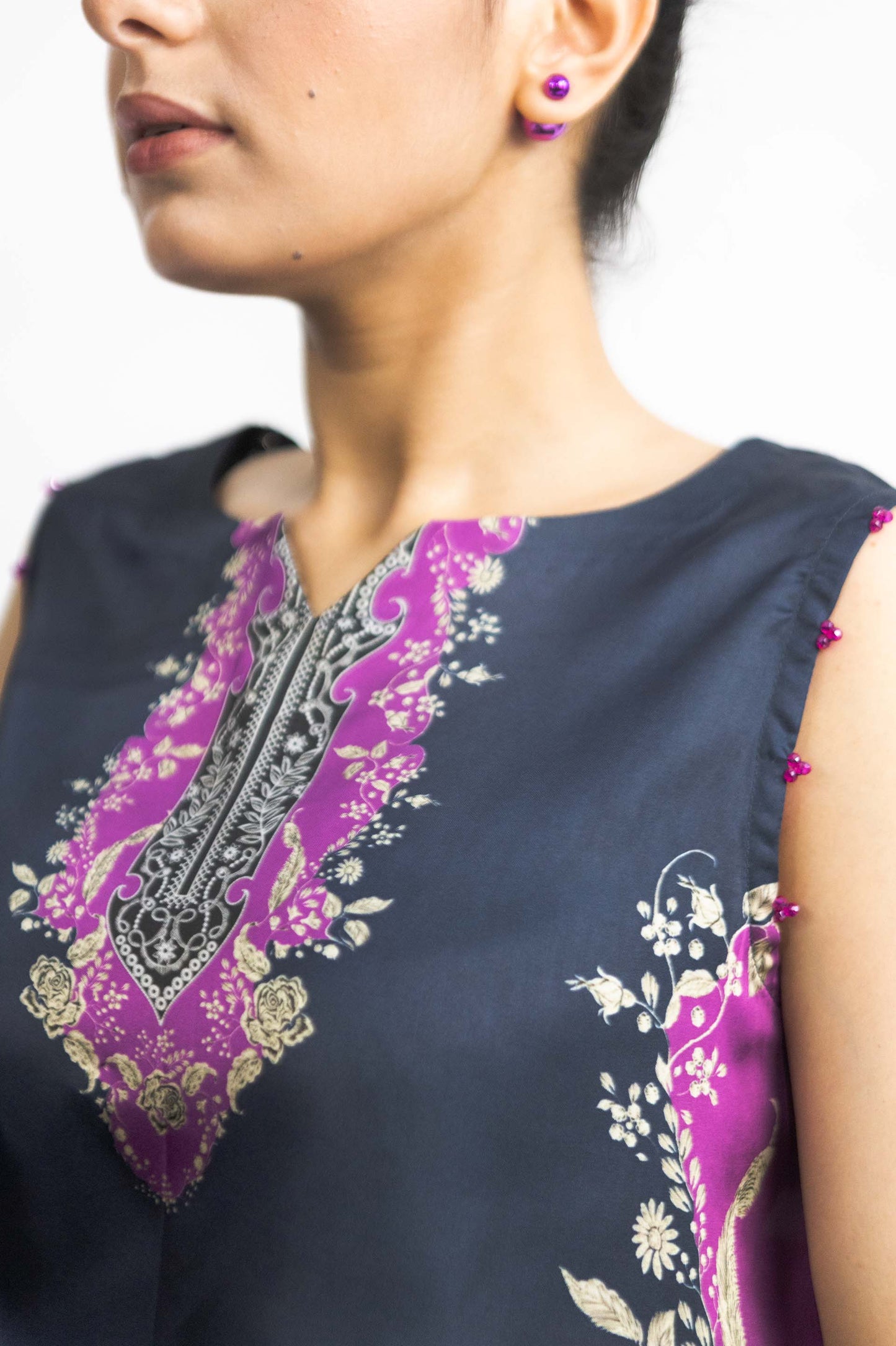 Midnight Blossom (Stitched 2-Piece)