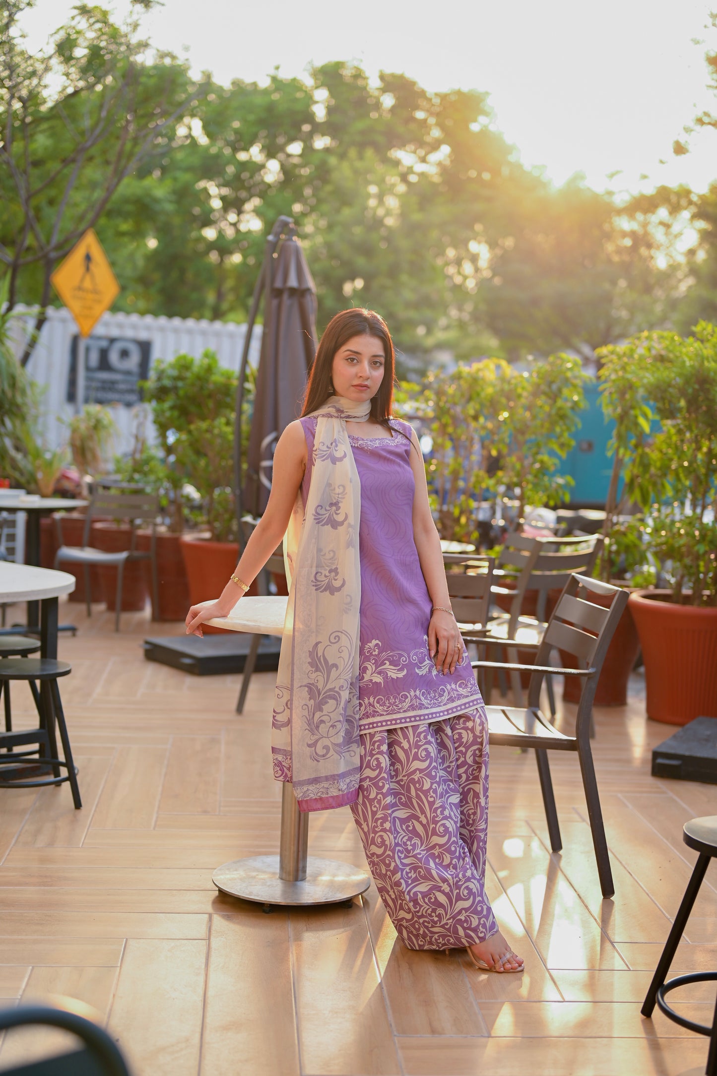 Lavender Whimsy (Stitched)