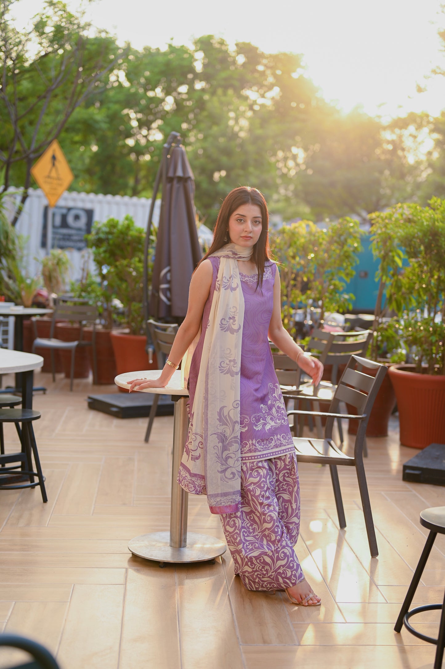 Lavender Whimsy (Stitched)