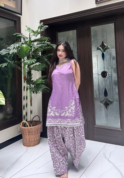 Lavender Whimsy (Stitched)