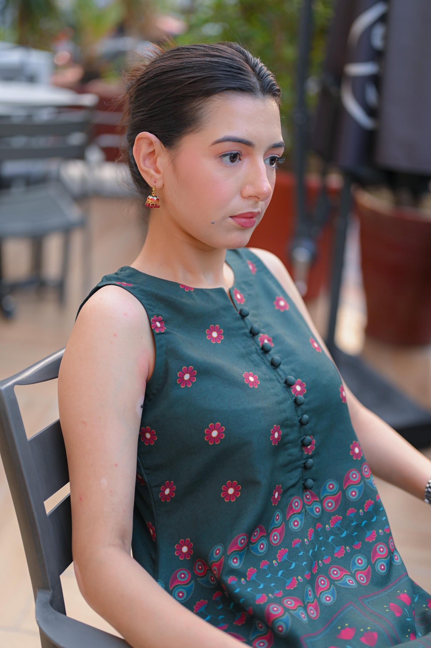 Emerald Rose (Stitched 2-Piece)