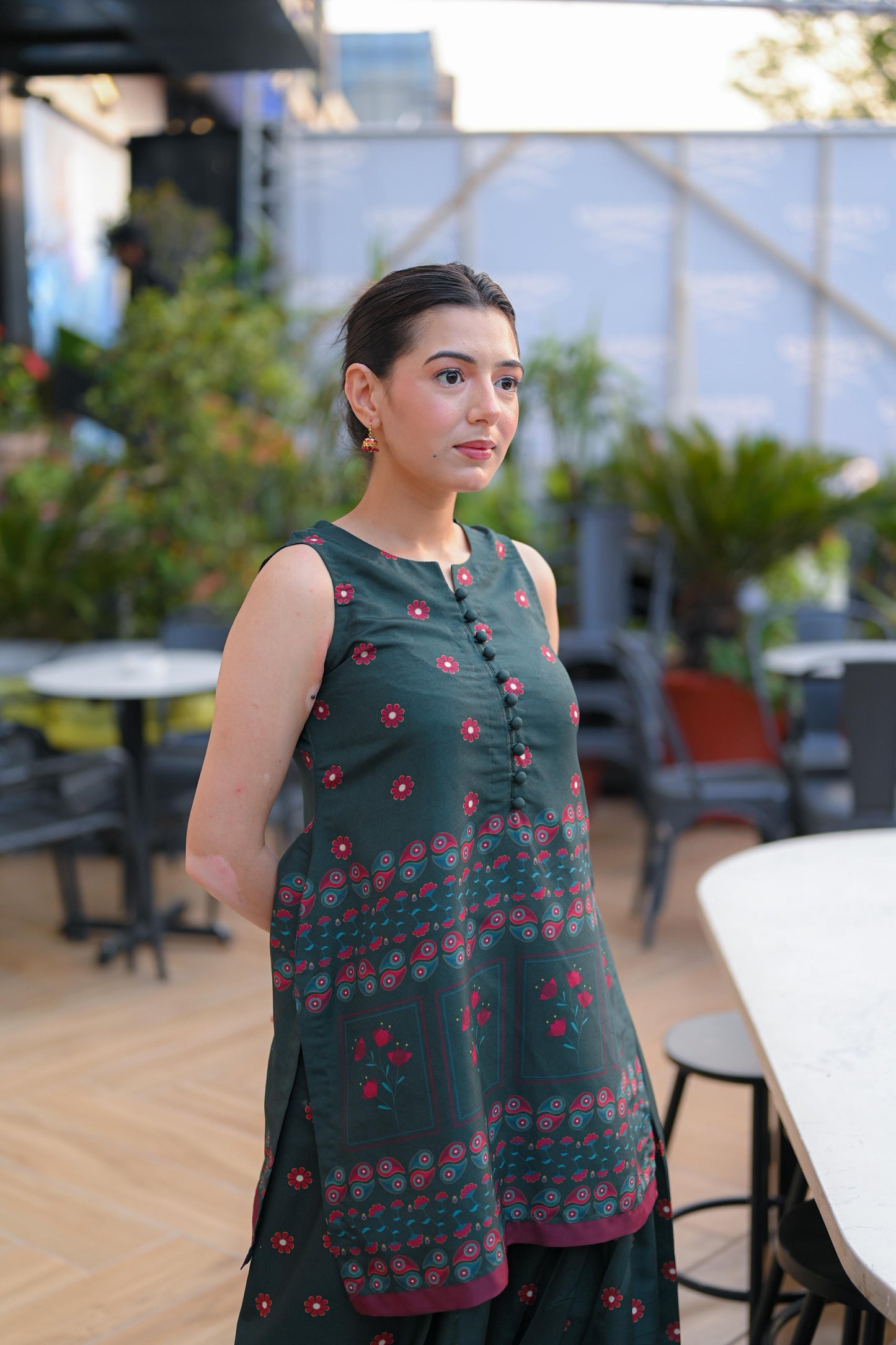 Emerald Rose (Stitched 2-Piece)