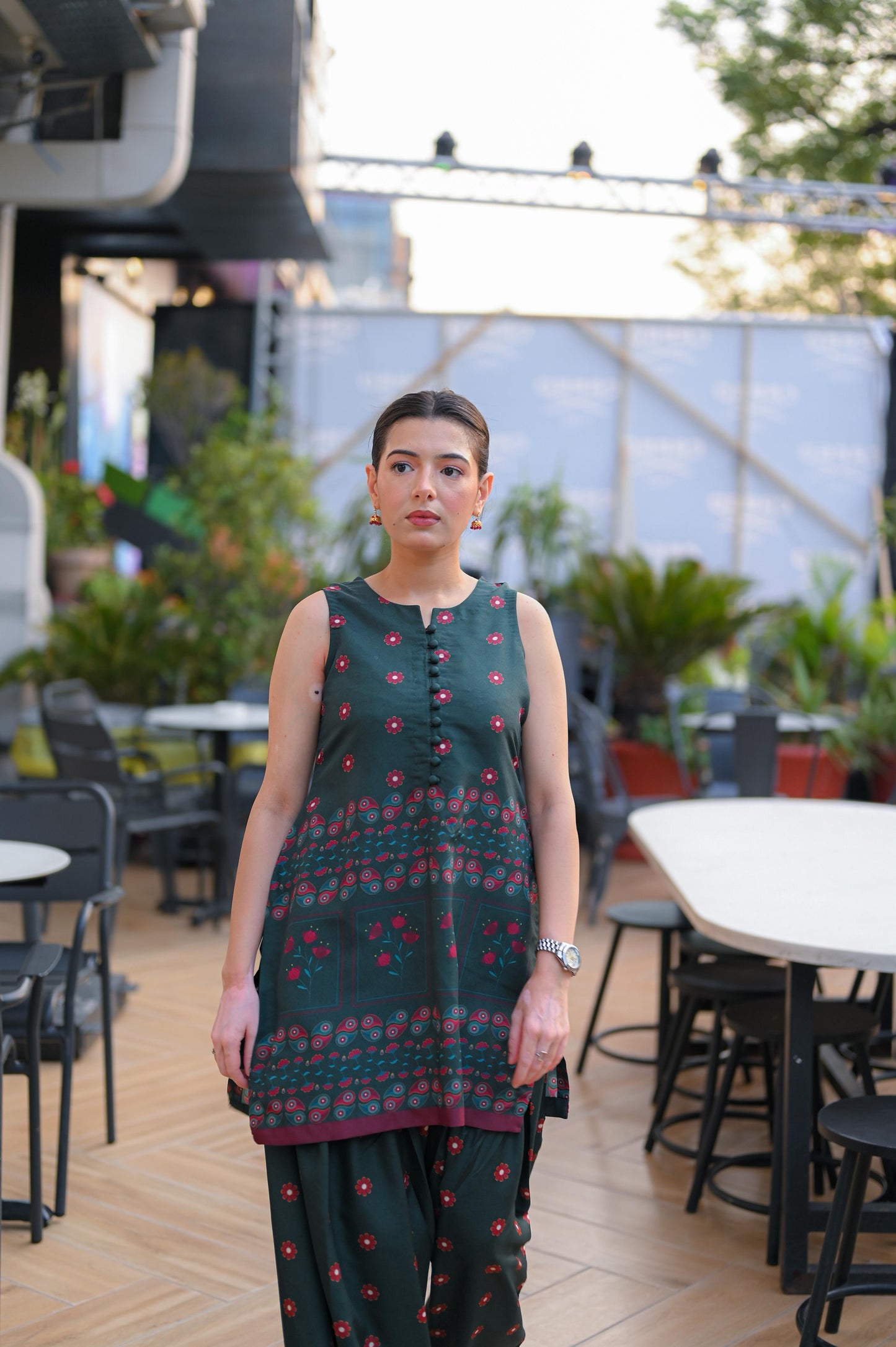 Emerald Rose (Stitched 2-Piece)