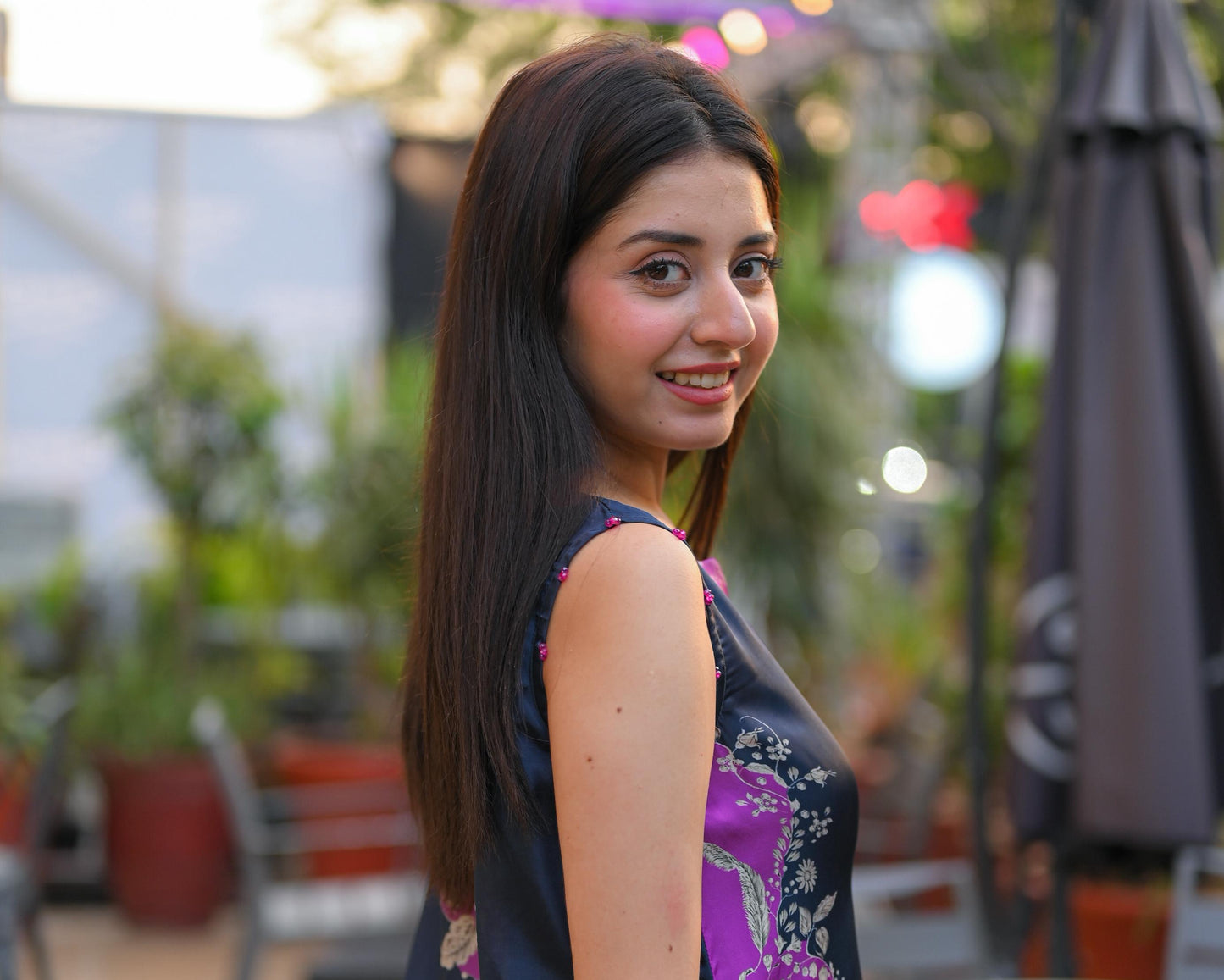 Midnight Blossom (Stitched 2-Piece)