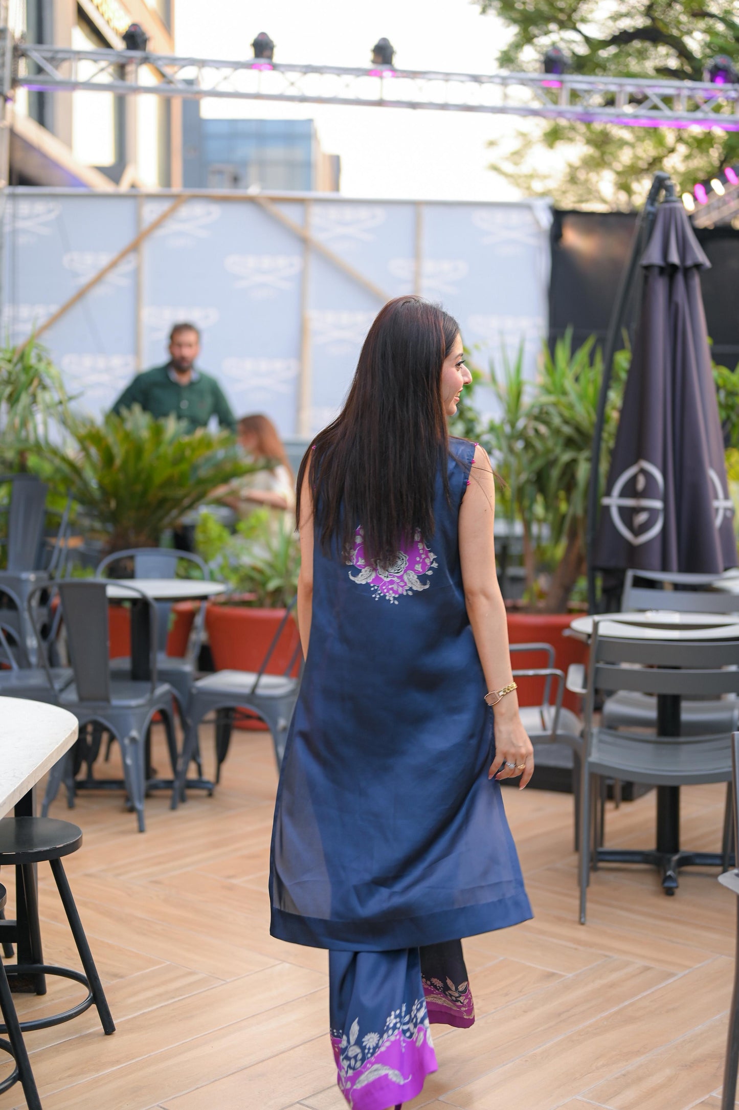 Midnight Blossom (Stitched 2-Piece)