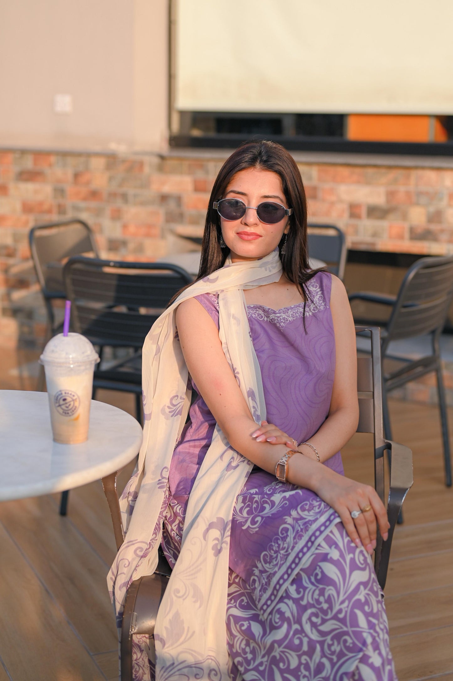 Lavender Whimsy (Stitched)