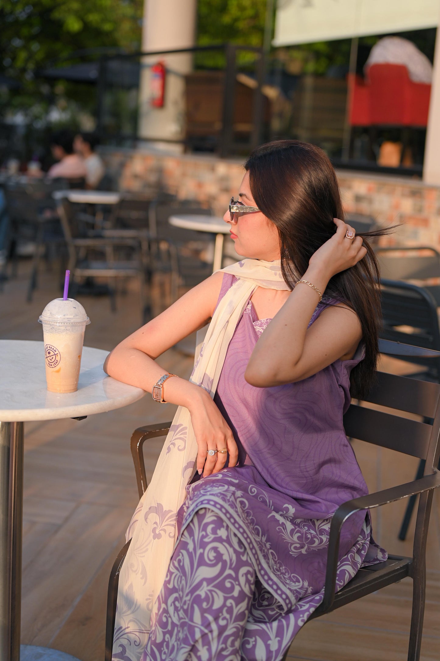 Lavender Whimsy (Stitched)